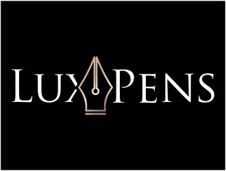 LuxiPens logo design by 48art