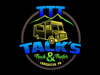 Tacks Truck & Trailer logo design by DreamLogoDesign