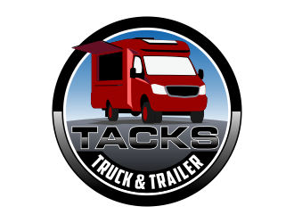 Tacks Truck & Trailer logo design by Kruger