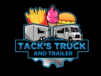 Tacks Truck & Trailer logo design by wastra