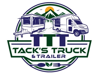 Tacks Truck & Trailer logo design by logoguy