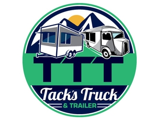 Tacks Truck & Trailer logo design by logoguy