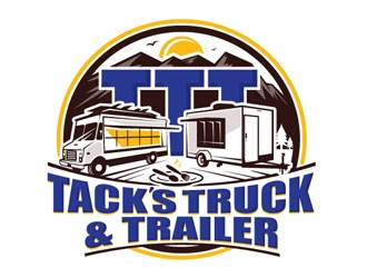 Tacks Truck & Trailer logo design by logoguy