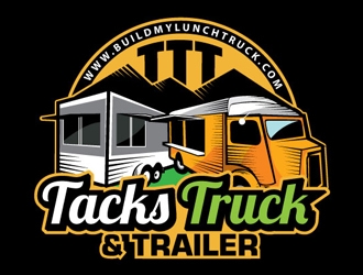 Tacks Truck & Trailer logo design by logoguy