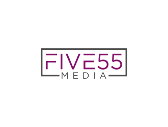 Five55 Media logo design by noviagraphic