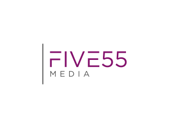 Five55 Media logo design by noviagraphic