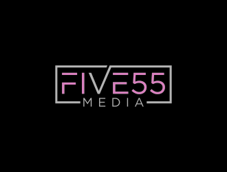 Five55 Media logo design by noviagraphic
