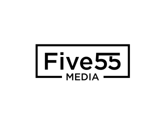 Five55 Media logo design by rief