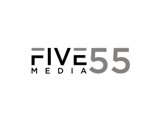 Five55 Media logo design by rief