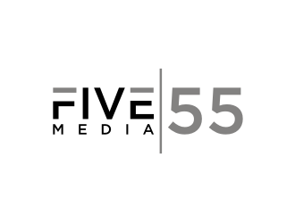 Five55 Media logo design by rief