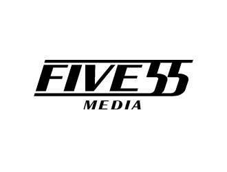 Five55 Media logo design by AbiKall