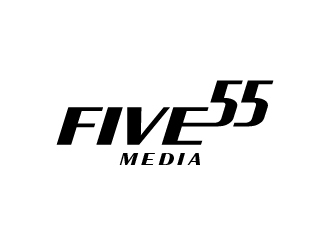 Five55 Media logo design by AbiKall