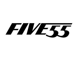 Five55 Media logo design by CreativeMania