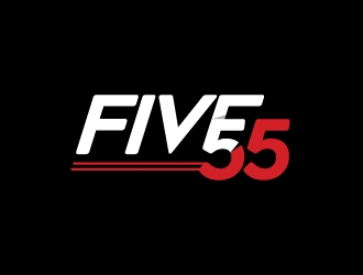 Five55 Media logo design by Suvendu