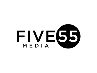Five55 Media logo design by nurul_rizkon