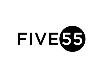 Five55 Media logo design by nurul_rizkon