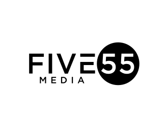 Five55 Media logo design by nurul_rizkon