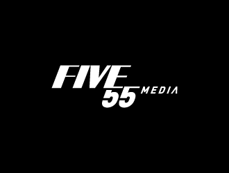 Five55 Media logo design by hwkomp