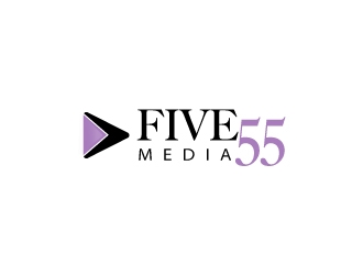 Five55 Media logo design by mawanmalvin