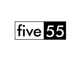 Five55 Media logo design by MariusCC