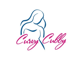 Curvy Cubby logo design by Webphixo
