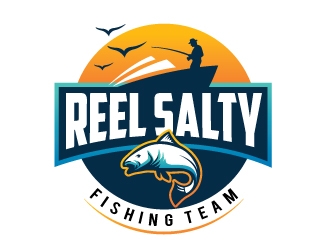 Reel Salty logo design by Conception