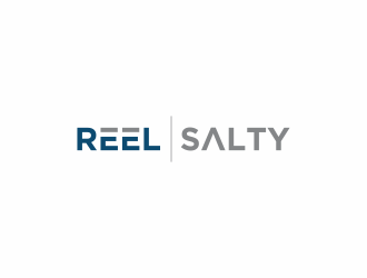 Reel Salty logo design by haidar