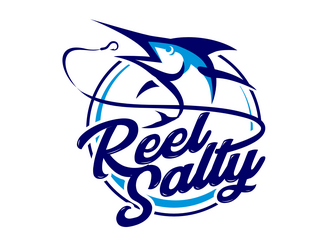 Reel Salty logo design by haze
