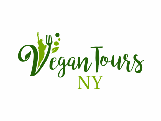 Vegan Tours NY logo design by ingepro