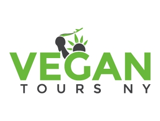 Vegan Tours NY logo design by imsaif