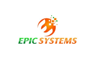 EPIC Systems  logo design by uttam