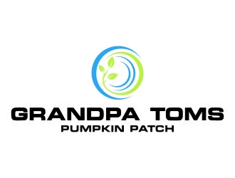 Grandpa Toms Pumpkin Patch logo design by jetzu