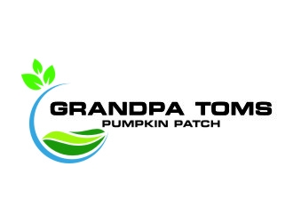 Grandpa Toms Pumpkin Patch logo design by jetzu