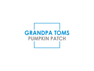 Grandpa Toms Pumpkin Patch logo design by Greenlight