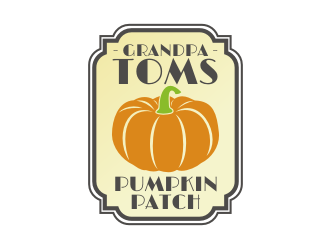 Grandpa Toms Pumpkin Patch logo design by dhe27