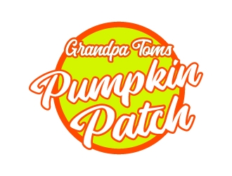 Grandpa Toms Pumpkin Patch logo design by chiztik