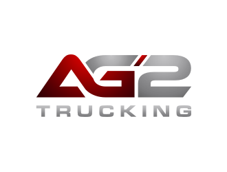AG2 (Squared) Trucking  logo design by dewipadi