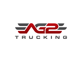 AG2 (Squared) Trucking  logo design by RIANW