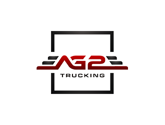 AG2 (Squared) Trucking  logo design by checx