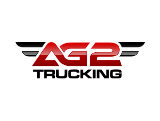 AG2 (Squared) Trucking  logo design by Asani Chie