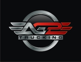 AG2 (Squared) Trucking  logo design by agil