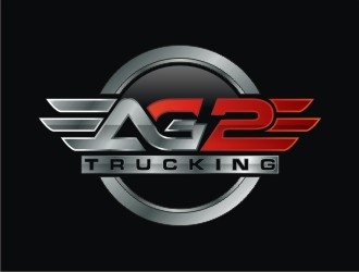 AG2 (Squared) Trucking  logo design by agil