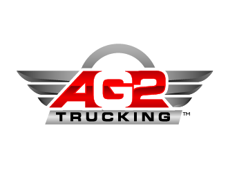 AG2 (Squared) Trucking  logo design by THOR_