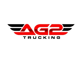 AG2 (Squared) Trucking  logo design by daywalker