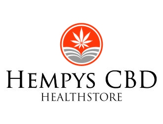 Hempys CBD Healthstore logo design by jetzu