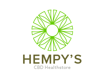 Hempys CBD Healthstore logo design by SOLARFLARE