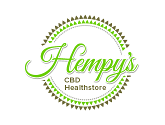 Hempys CBD Healthstore logo design by SOLARFLARE