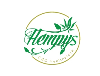 Hempys CBD Healthstore logo design by samueljho