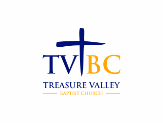 Treasure Valley Baptist Church (T.V.B.C.)   College & Career  logo design by haidar