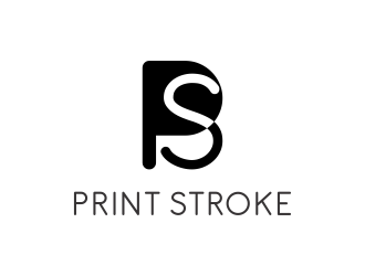 Print Stroke logo design by BlessedArt